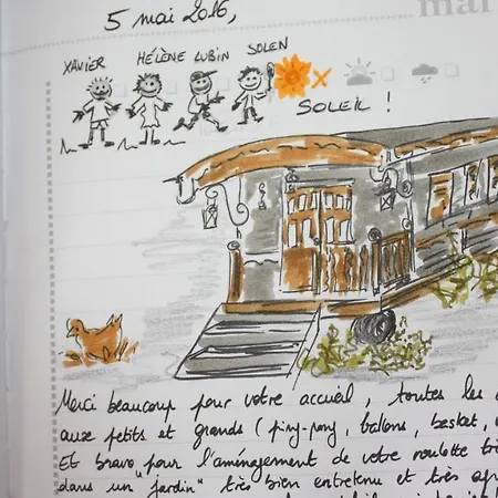 La Gypsy Caravan Lodge Riviere (Pas-de-Calais)