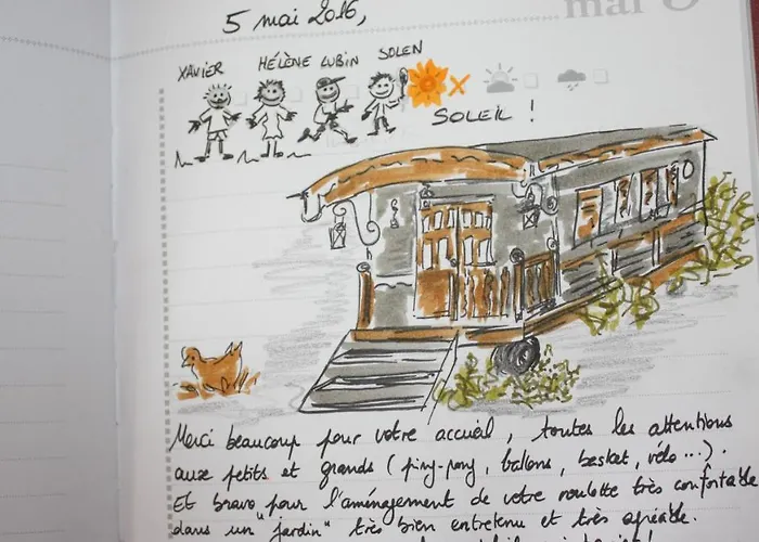 La Gypsy Caravan Lodge Riviere (Pas-de-Calais)